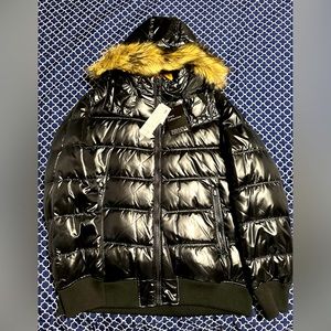 Uniqlo Down Collection Hooded Jacket Black Size XL